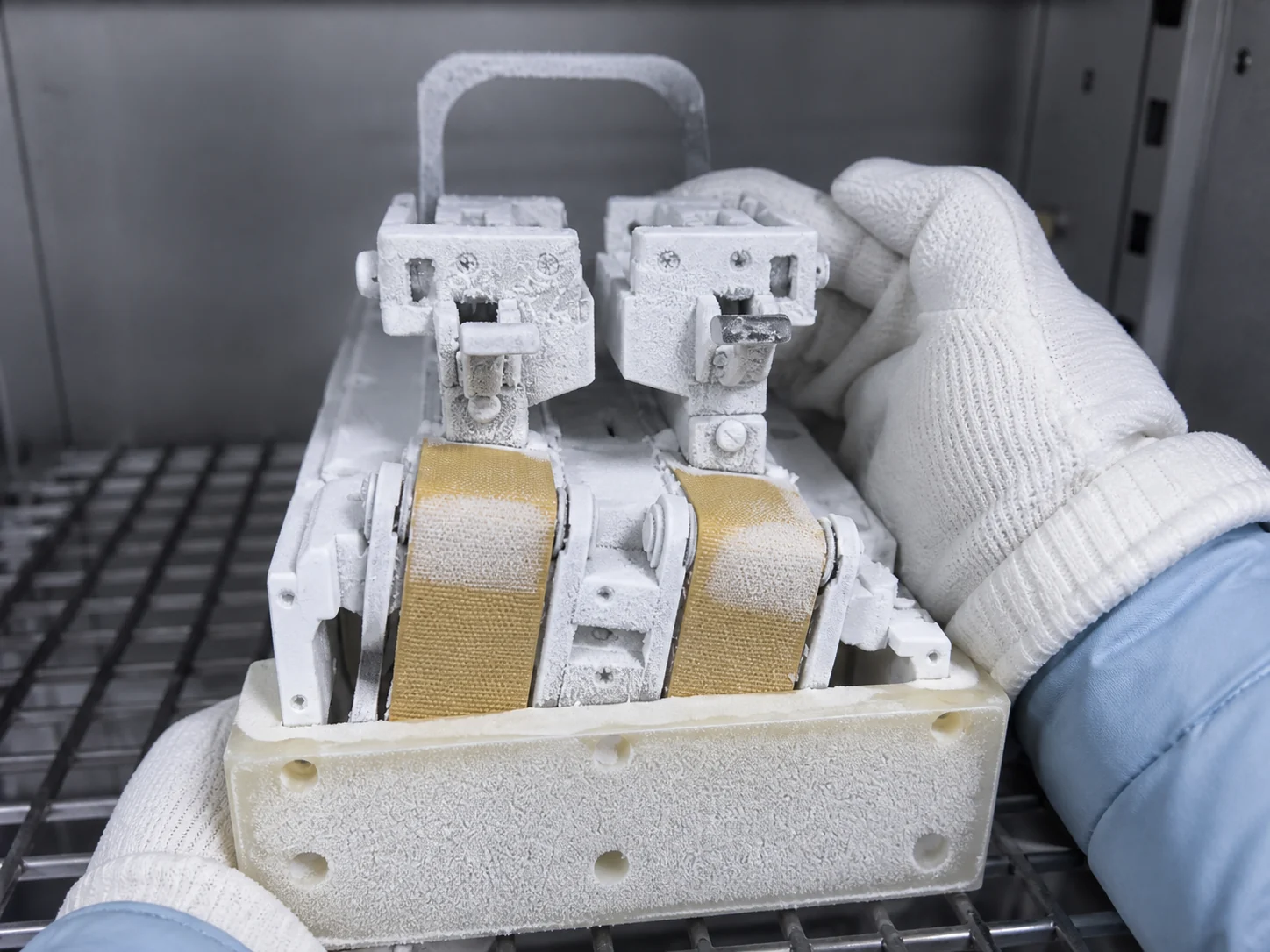 Bearing cold soak test at minus 55 degrees Celsius