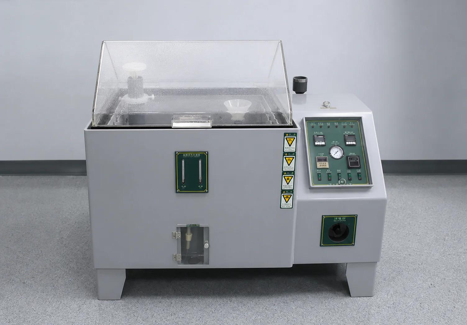 Neutral salt spray corrosion test chamber used for bearing validation