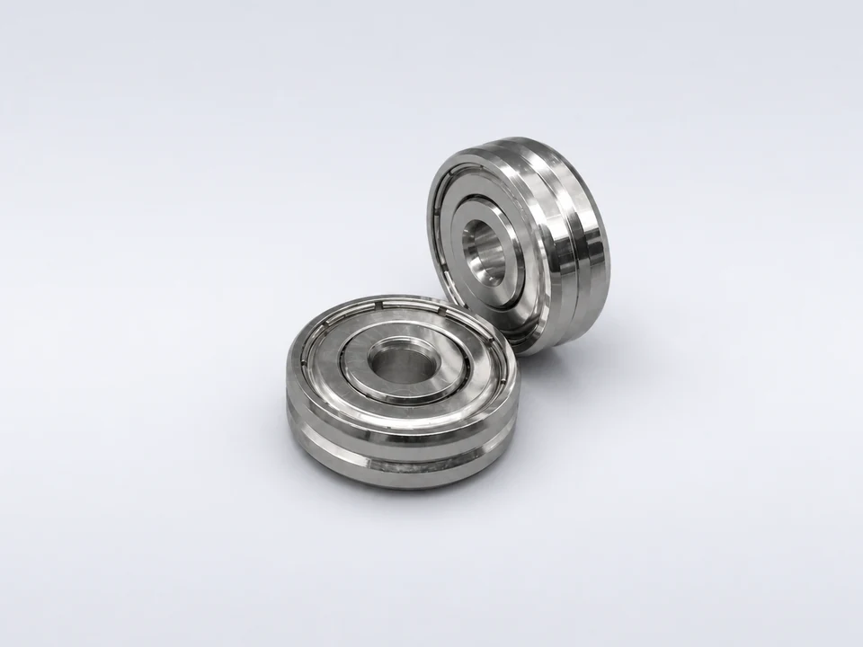 634V 100-degree V-groove outer ring roller bearing