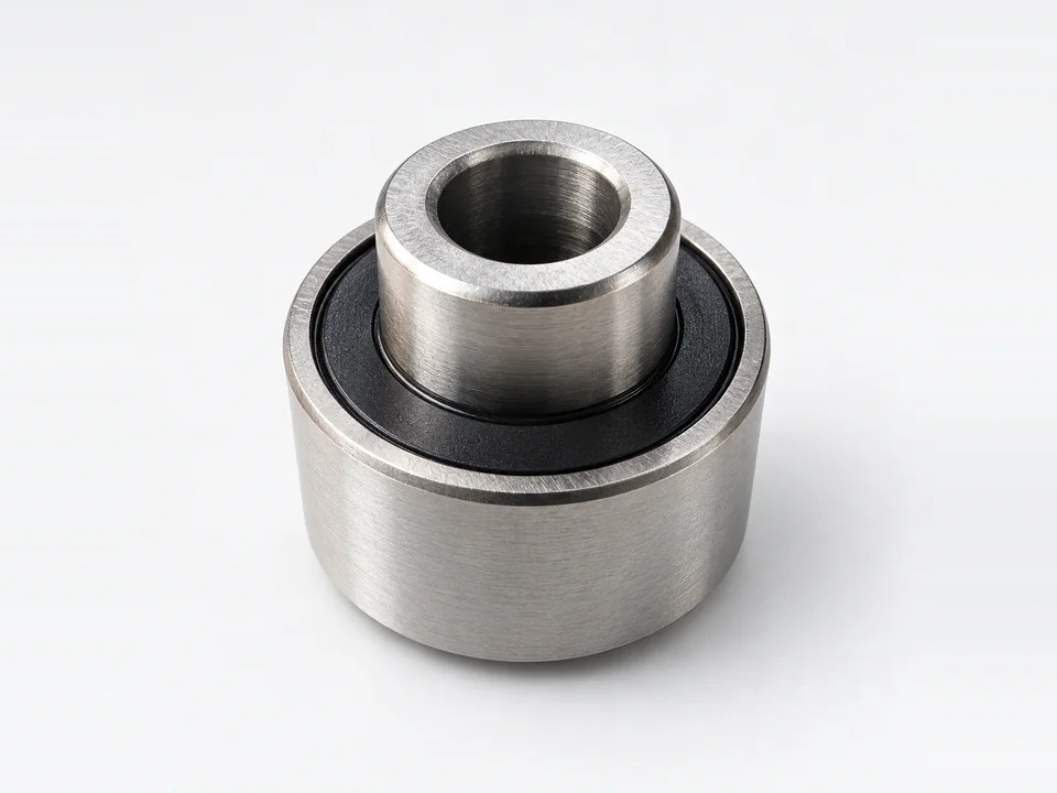 6000-516 pulley bearing, extended inner ring and rubber seal