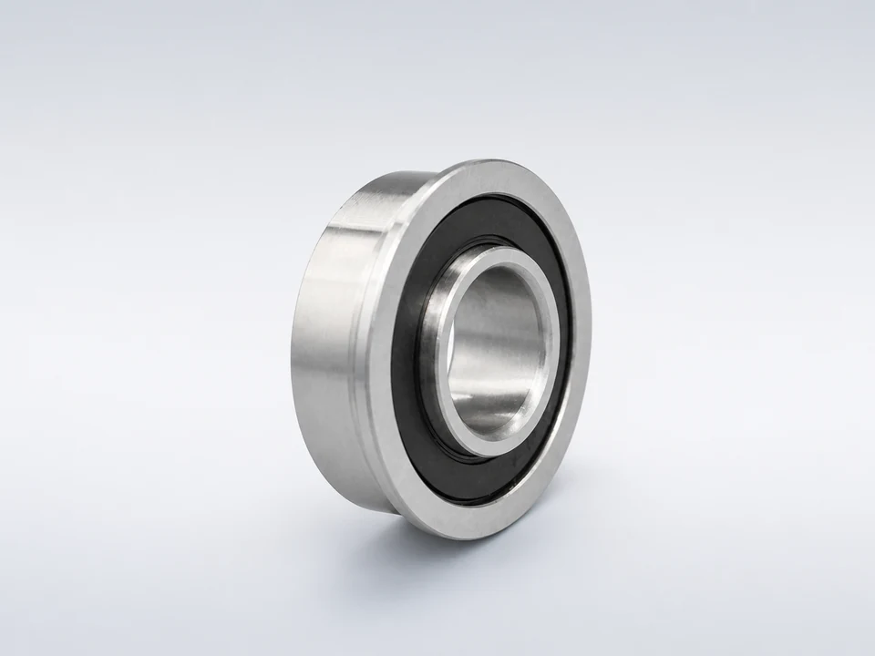 TW7 flanged sealed deep groove bearing